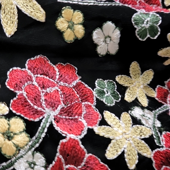 Alex Marie Lindsey sz 8 sheer and Embroidered floral dress - Picture 6 of 15